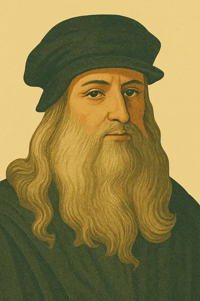 Porträt von Leonardo da Vinci