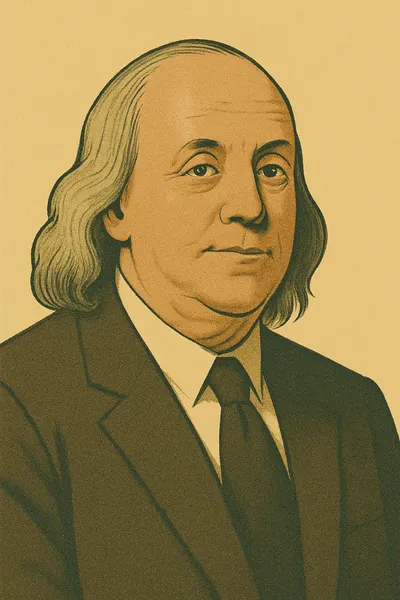 Portrait of Benjamin Franklin