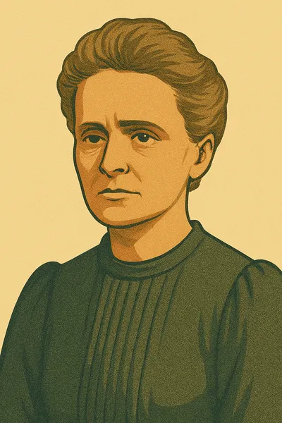 Porträt von Marie Curie