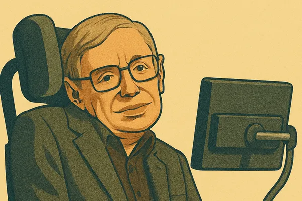 Porträt von Stephen Hawking